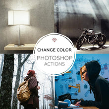 Load image into Gallery viewer, Change Color Photoshop Actions
