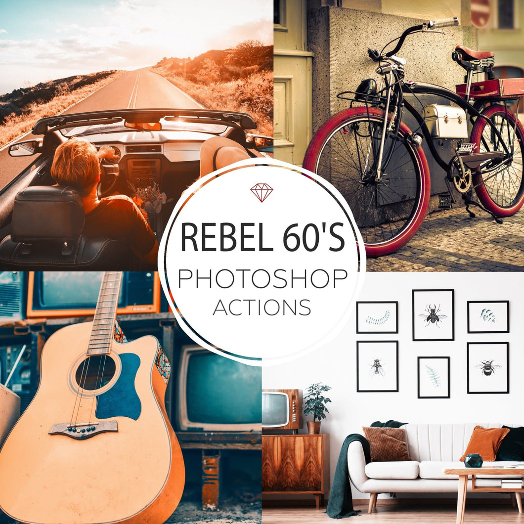 Rebel 60's  Photoshop Actions