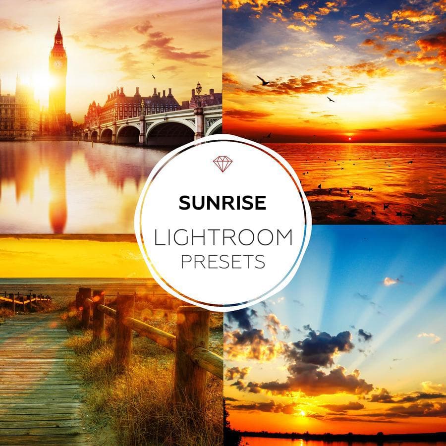 Sunrise lightoom presets